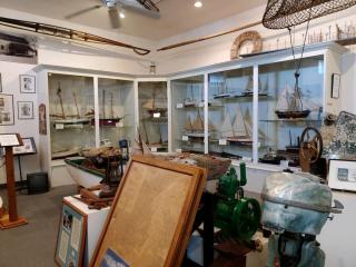 Museum - inside - antique model ships corner