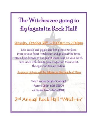 2nd Annual Halloween "Witch-In"
