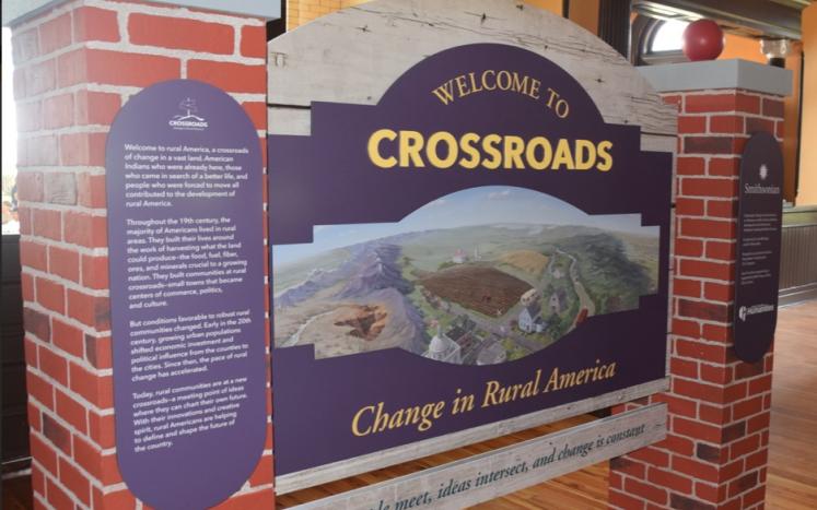 sign for Crossroads